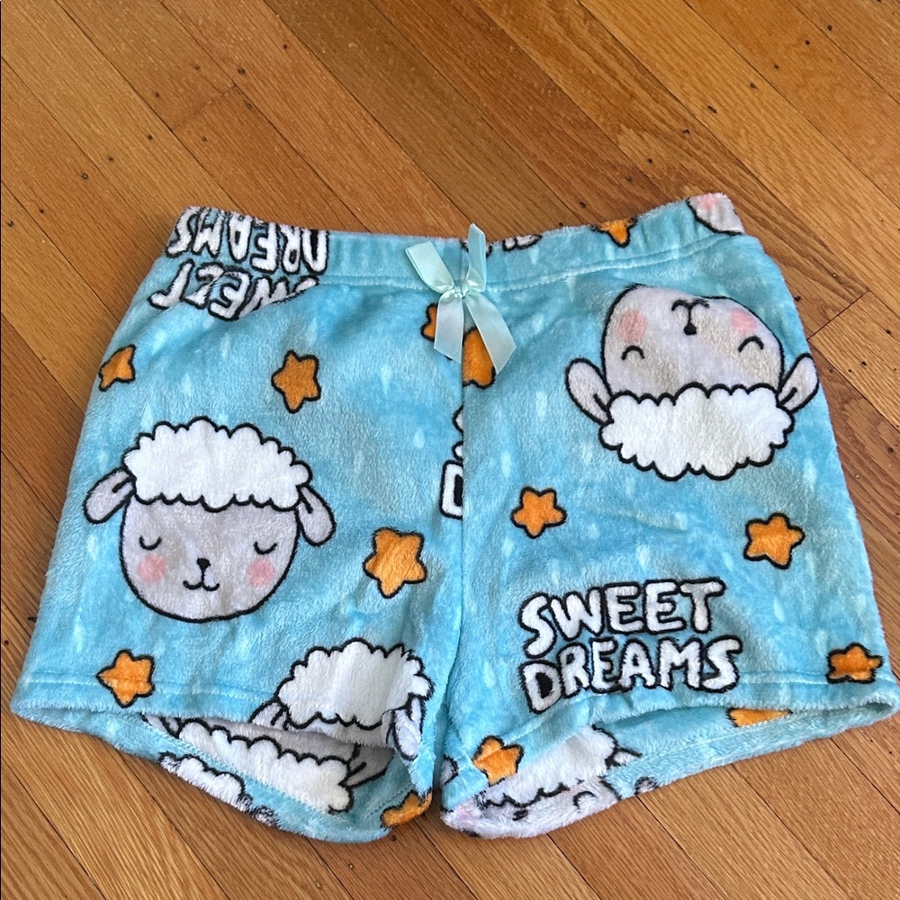 Sweet Dreams Women's Pajama Shorts - Blue